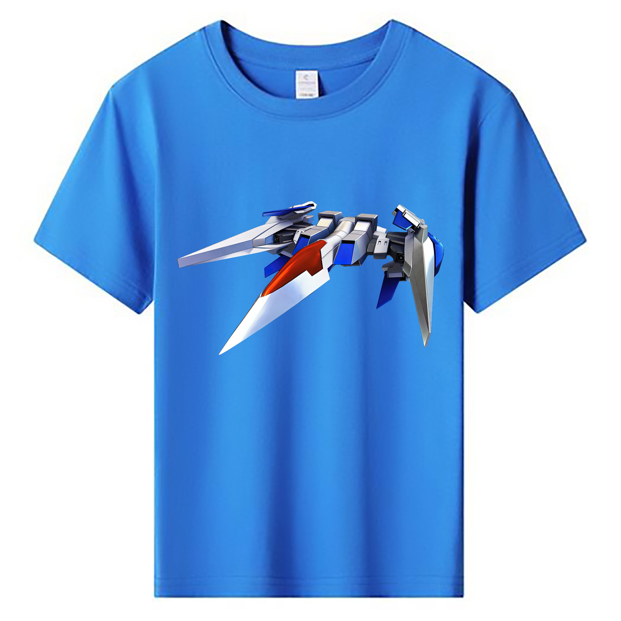 （画像用） 機動戦士ガンダム Mobile Suit Gundam 綿100％キッズTシャツ（フロントプリント）